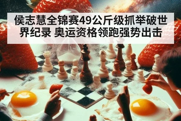 侯志慧全锦赛49公斤级抓举破世界纪录 奥运资格领跑强势出击